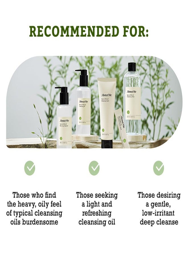 ABOUT ME Sprout Mild pH Cleansing Oil - Gentle, pH-Balanced Face Cleanser with Natural Oils (195 ml/6.59 fl oz) - Image 5